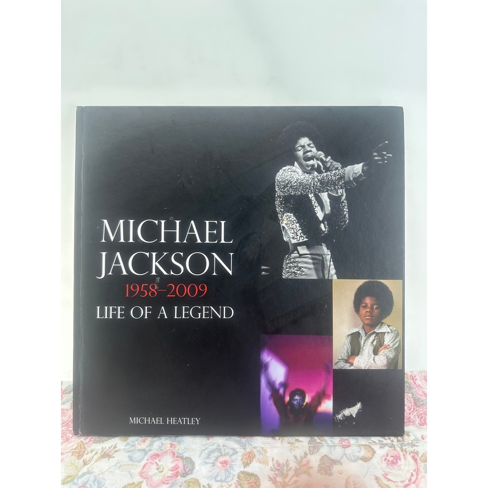 Michael Jackson 1958-2009 Life of a Legend Michael Heatley Hardcover Book 2009